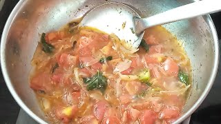 வீட்டில் தக்காளி இருந்தால் lunch dinner ஐ எளிதாக்குங்கள்  / Tomato Recipe //