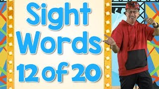 Sight Words | Ready to Read Sight Words | List 12 | Jack Hartmann