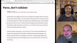 Parse, don't validate! / Dönüştür, doğrulama!