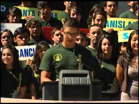 Chicano Latino Youth Leadership Project Meets At State Capitol - YouTube