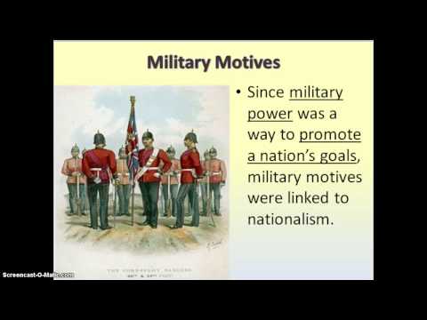 What were the major causes of imperialism?