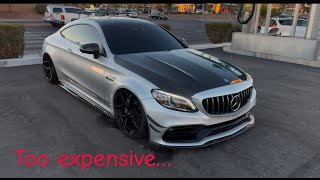 Realistic Cost Of Owning A 19+ Mercedes C63s