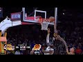 bradley beal makes lebron grab his head in shock after chasedown block on him