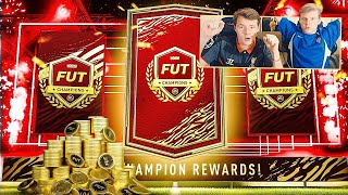 OMG OUR FUT CHAMPIONS REWARDS!! - FIFA 21 Pack Opening RTG