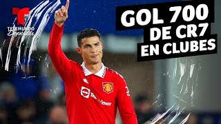 Así fue el gol 700 de Cristiano Ronaldo en clubes | Premier League | Telemundo Deportes