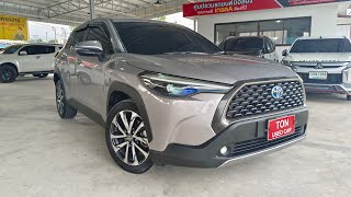 💥รีวิวรถมือสองสภาพนางฟ้า TOYOTA COROLLA CROSS 1.8 HYBRID PREMIUM  2021 -22 สวยเข้าใหม่📌