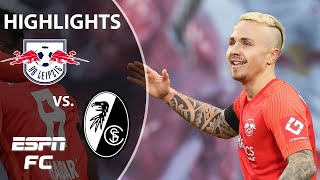 Angelino’s late equalizer rescues draw for Leipzig vs. Freiburg | Bundesliga Highlights | ESPN FC