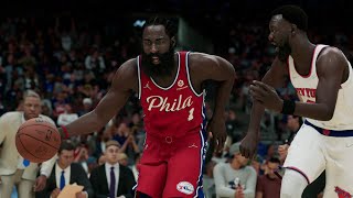 Philadelphia 76ers vs New York Knicks | NBA Today 3/2/2022 Full Game Highlights - NBA 2K22 Sim