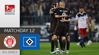 Pauli wins Derby | FC St. Pauli - Hamburger SV 3-0 | All Goals | Matchday 12 – Bundesliga 2 - 22/23