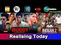 2 New South Hindi Dubbed Movies Releasing Today | Buddy Hindi Dubbed | 14th August 2024