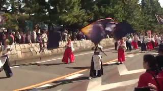 ふささら祭り2017 よさこいそうか連　流し会場