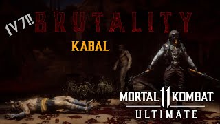 Mortal Kombat 11 Ultimate - Brutalizing The Tarkatan Army 1v7! (Kabal Gameplay, Every Brutality)