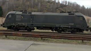 MRCE Transagent freight tank train, Locomotive: Taurus ES64 561-3, Brod Moravice 12.2.2022