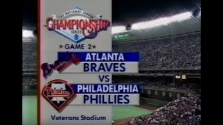 October 7th, 1993 - NLCS Game 2 - Braves vs Phillies   @mrodsports