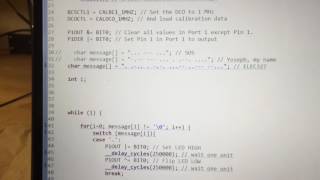ELEC 327 Lab 1: Morse Code