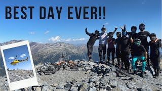 Epic shuttles and heli ride with EWS pros!