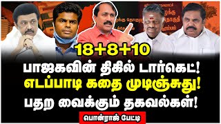 எடப்பாடிக்கு இறங்கிய இடி! சத்தமில்லாமல் உருவிய BJP! - Ponraj Interview