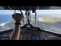 Landing on the Shortest Runway in the World ! Landing in Saba -The unspoiled Queen of the Caribbean