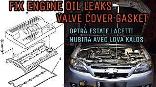 Cylinder Valve Cover Oil Leaks Problem Fix | Chevrolet Optra