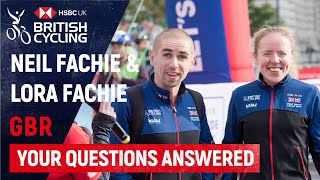 Neil and Lora Fachie: Your Questions Answered [Great Britain Cycling Team]