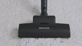 Nilfisk Turbo Nozzle for vacuum cleaners in action