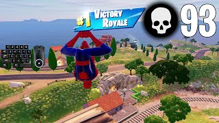 93 Elimination Solo vs Squads Wins Gameplay (Fortnite Chapter 5)