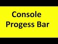 Console Progress bar with Java | Java tutorials by Tecq Mate