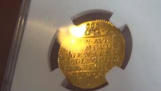 ドイツ1ダカット金貨 Hamburg. Free City gold Ducat 1787 MS66 NGC