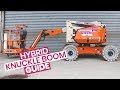 JLG 10m/34ft Hybrid Knuckle Boom Guide | Pink Boots Hire