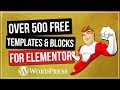 500+ Free Elementor Templates from Envato Elements Template Kits