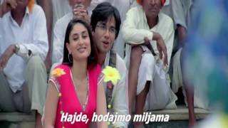 Aao Milo Chale sa prevodom -Jab We Met -Shahid Kapoor -Kareena Kapoor