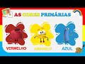 AS CORES PRIMÁRIAS: VERMELHO AMARELO E AZUL | EDUCAÇÃO INFANTIL