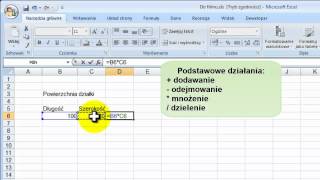 Excel: Arkusz kalkulacyjny - wprowadzenie