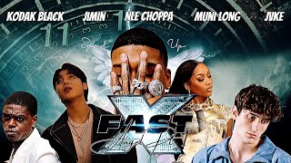 FAST X | Angel Pt. 1 (sped up) - NLE Choppa, Kodak Black, Jimin of BTS, JVKE & Muni Long