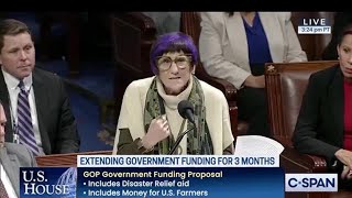 Rep. Rosa DeLauro rails against dead funding deal