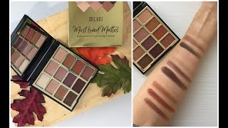 Reseña Milani Most Loved Mattes + 2 Maquillajes Super Sencillos