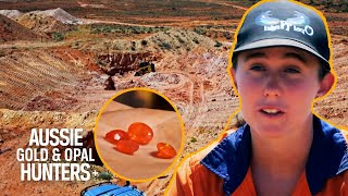 The Misfits Discover "Miracle" Fire Opal Worth $11,000! | Outback Opal Hunters