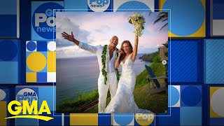 Dwayne Johnson Marries Over The Weekend L Gma