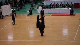 2018 関東学生剣道選手権 準決勝 筑波大 星子 vs 中大 本間