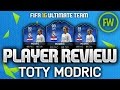 FIFA 16 - TOTY MODRIC (93) PLAYER REVIEW! (FIFA 16 ULTIMATE TEAM)