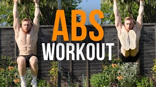 5 Minute. Pull-up Bar ABS Workout (Follow Along)