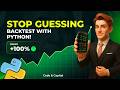 How to Backtest a Trading Strategy in Python (Step-by-Step Quant Tutorial)