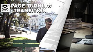 How to Create a Page Turning Transition in CapCut | CapCut Pc Tutorial