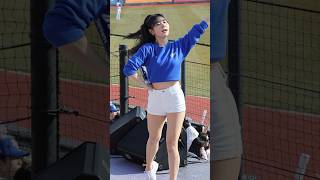 뽀얀 배를 드러내며 응원삼매경 중인 정유미 | JEONG Yu-Mi CheerLeader (24.03.23)