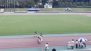 横浜市陸上競技選手権大会　男子100m決勝　大松運輸アスリート社員［高松祐孝］