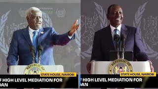 See what happened during the launch of Highlevel Mediation For South Sudan at State House, Nairobi!!