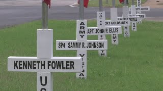 Thousands of US Flags flying in Ringgold to honor veterans on Memorial Day