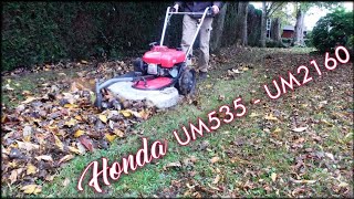 • Honda UM 535 (2160) Test dans les Feuilles