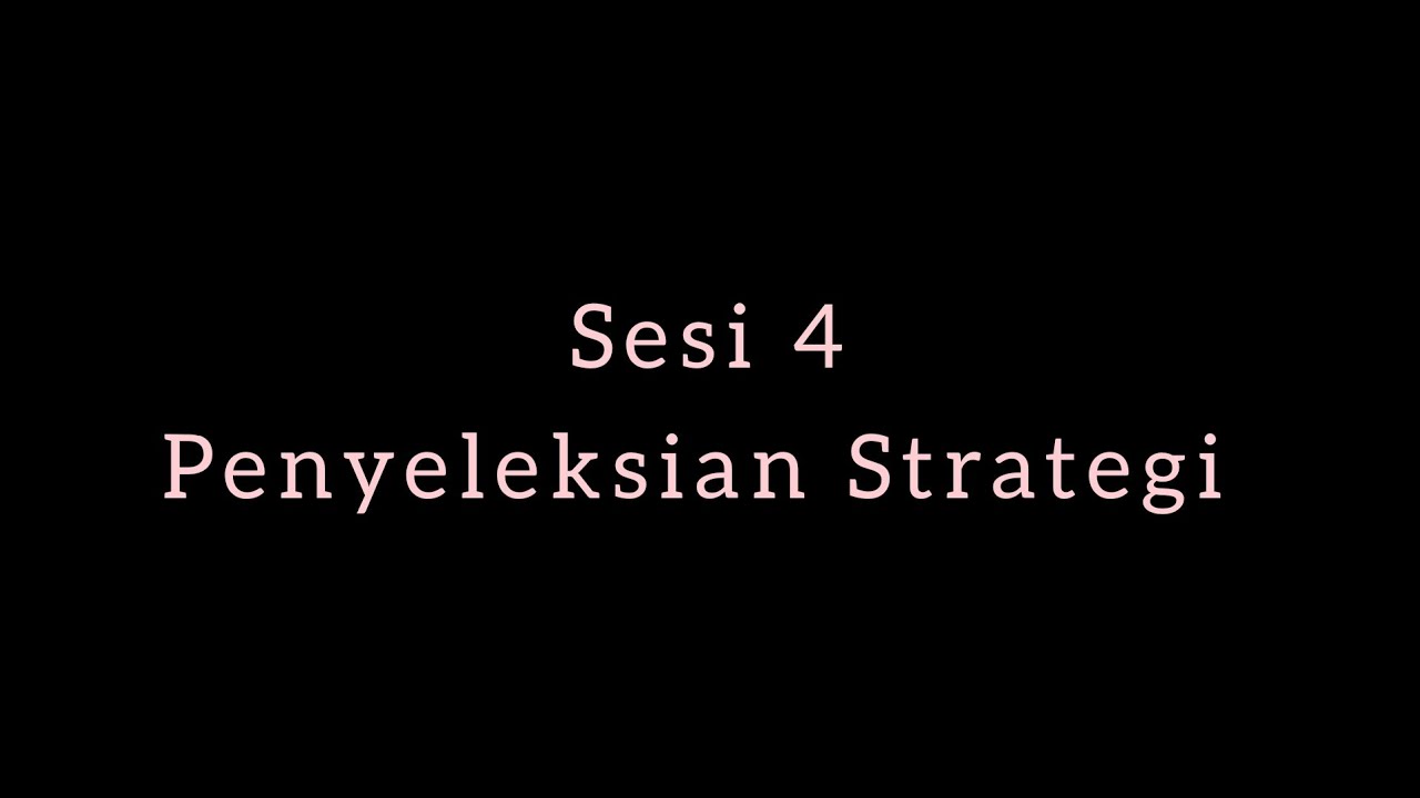 Pendekatan Dan Teknik Konseling Integratif - Sesi 4 - YouTube