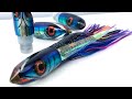 Ahi lures - Three skirt Video - Ahi Fishing - Marlin Fishing - Yellowfin Tuna fishing  - wahoo